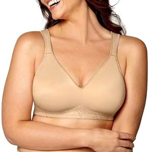 Playtex 18 Hour Side and Back Smoothing Cool Comfort Bra 38DD 4049